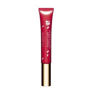 CLARINS INSTANT LIGHT Natural Lip Perfector Lip Gloss Red Shimmer 0.35oz #12